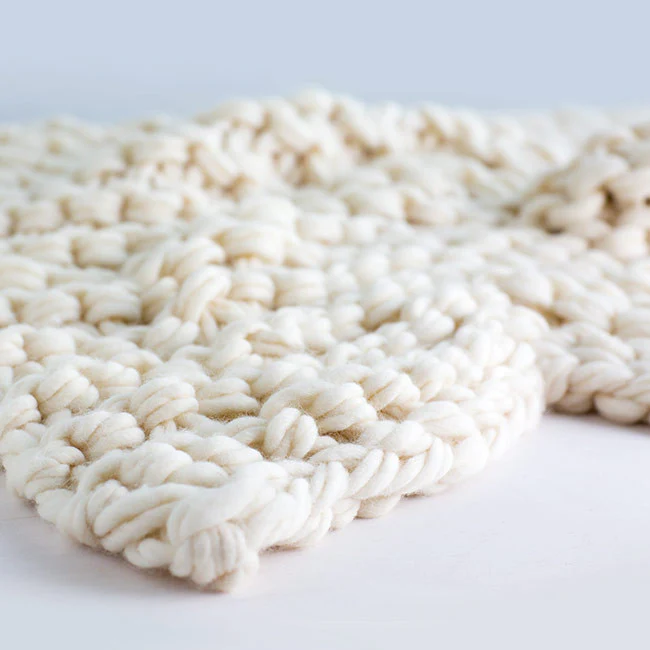 Arm Knit Garter Stitch Blanket Pattern - Image 5