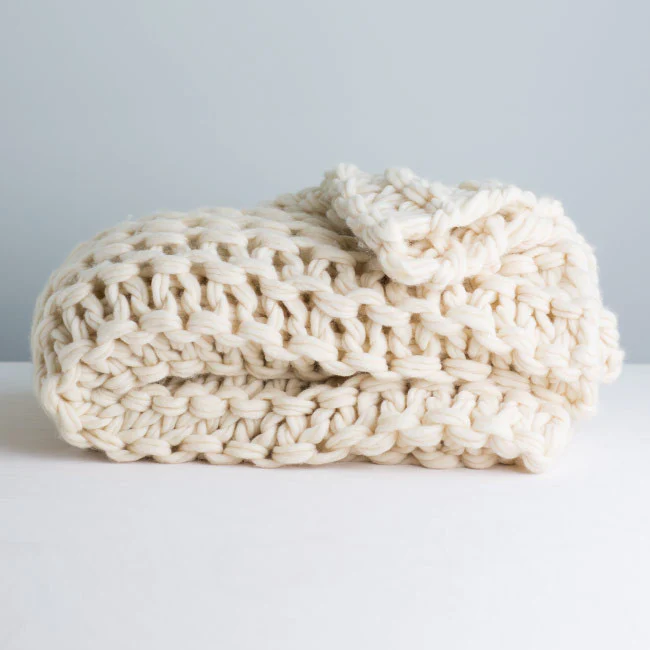 Big Garter Stitch Arm Knit Throw Pattern - Image 3