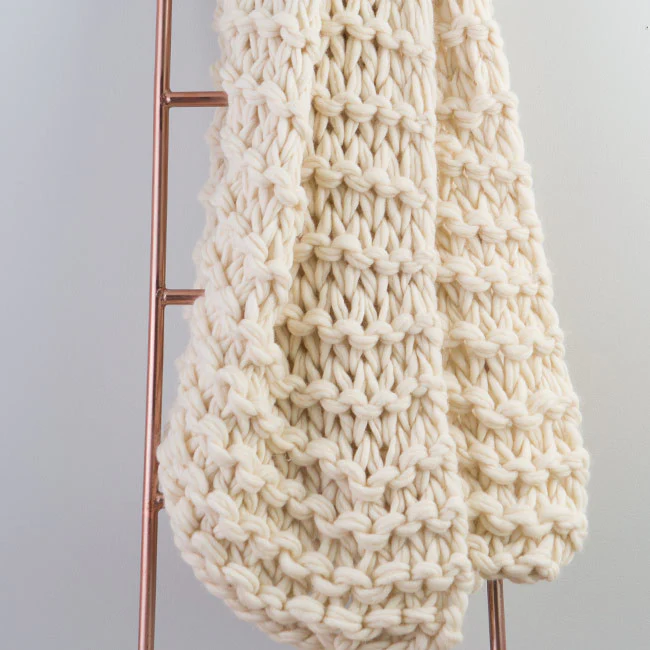 Big Garter Stitch Arm Knit Throw Pattern - Image 4