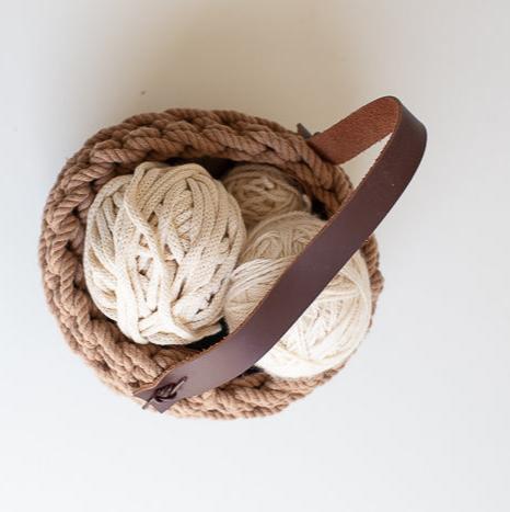 Flax & Twine Leather Handles - Image 3