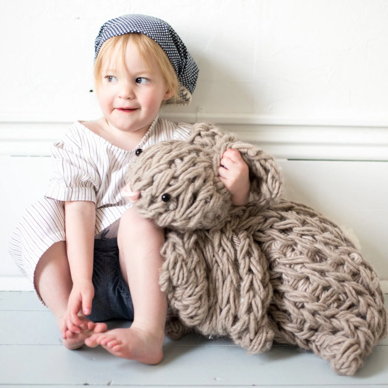 Giant Arm Knit Bunny Pattern & Video - Image 5