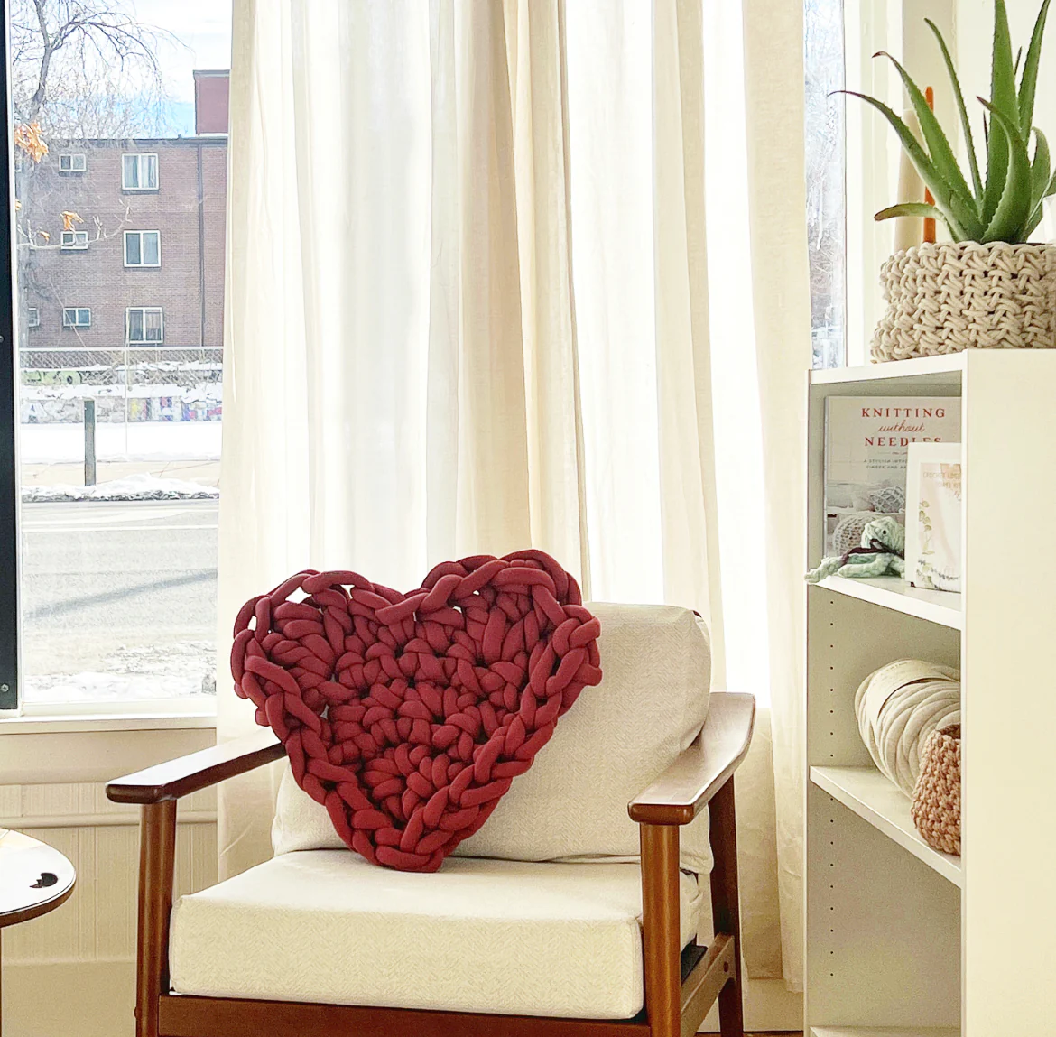 Giant Hand Crocheted Heart Pattern & Video - Image 5