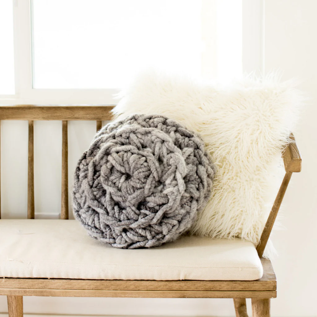 Hand Crochet Round Pillow Pattern - Image 3