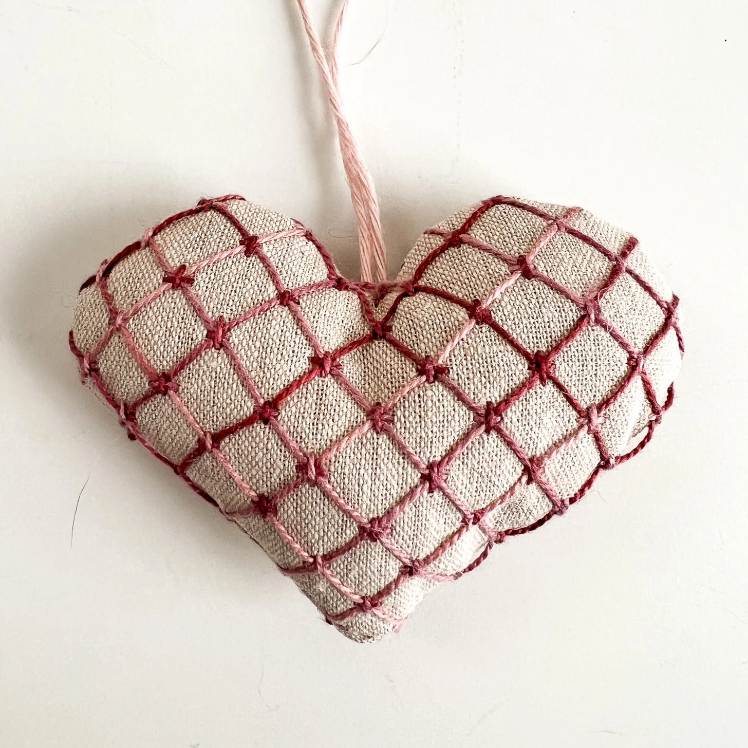 Jane Embroidered Hearts Pattern & Video Class - Image 3
